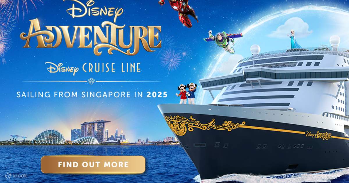 Disney Adventure By Disney Cruise Line In Singapore Klook tats Unis Disney adventure by disney cruise line in singapore klook tats unis